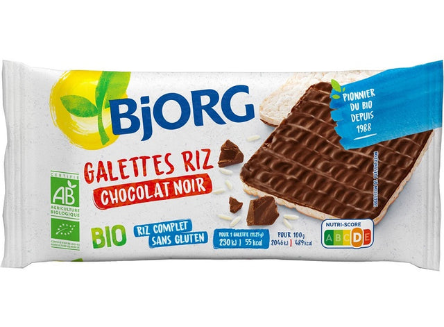 Galette De Riz Chocolat Noir Bio