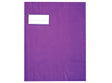 Protege-Cahier Avec Etiquette 17X22Cm Violet