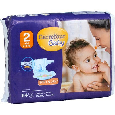 Couches bebe Mini 3/6 Kgs