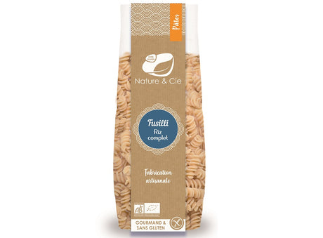 Fusili Au Riz Complet Bio Sans Gluten