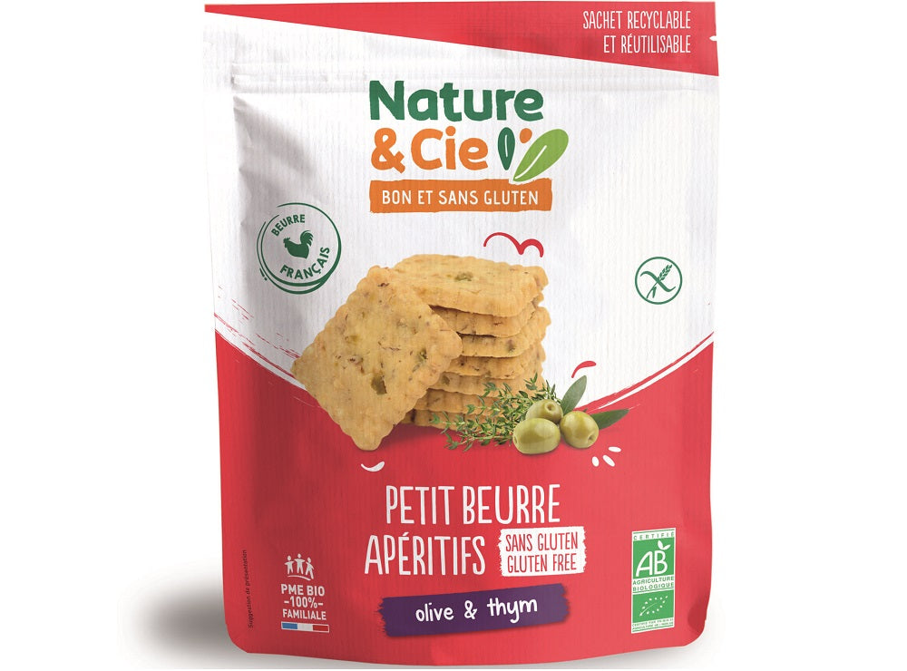 Petit Beurre Aperitifs Olives Et Thym Bio Sans Gluten