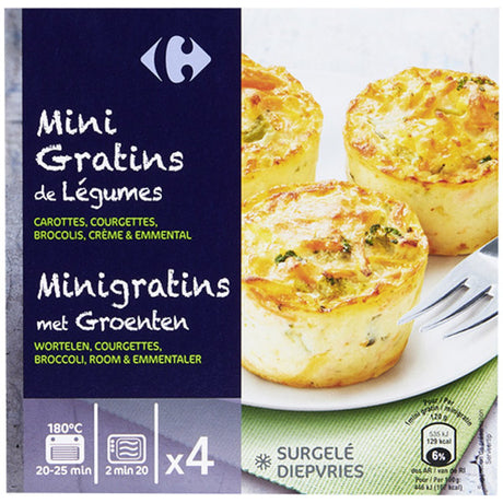 4 Mini Gratins De Legumes