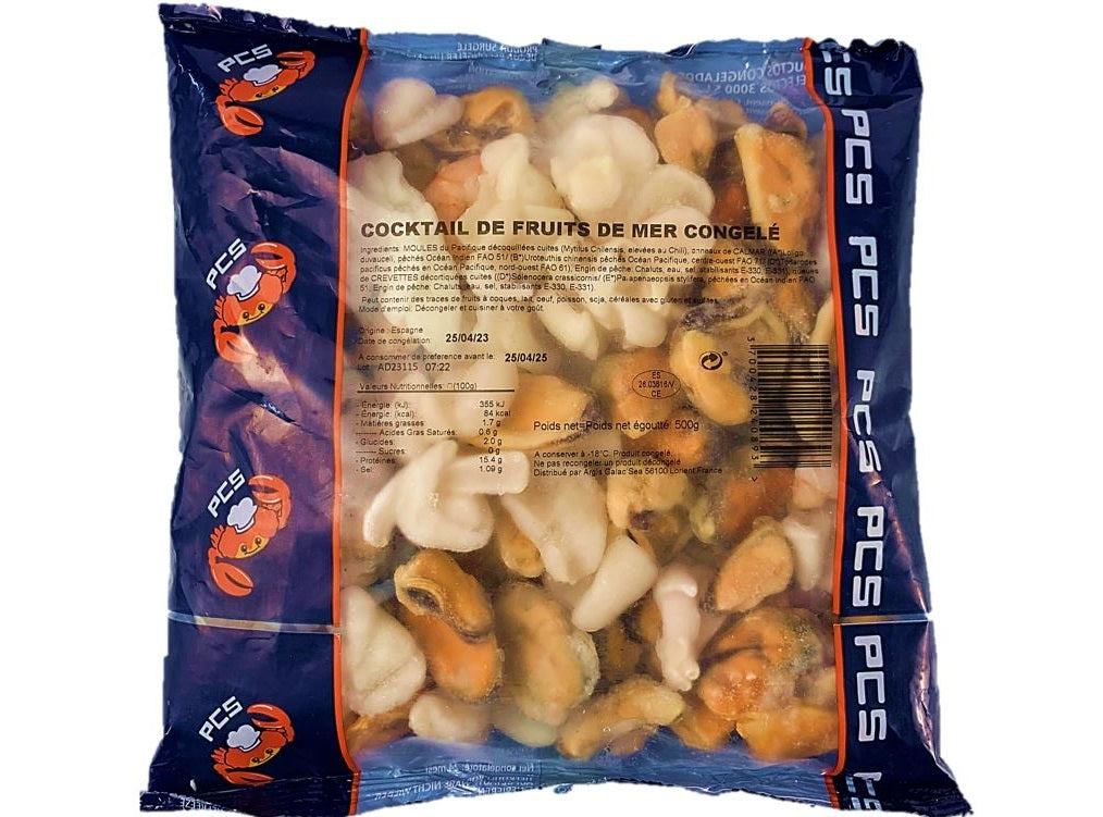 Melange De Fruits De Mer Precuits