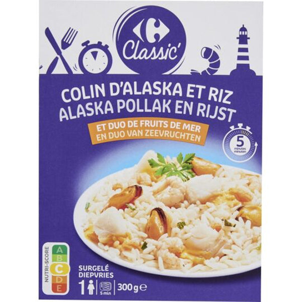 Colin Dalaska Et Duo De Fruits De Mer, Riz