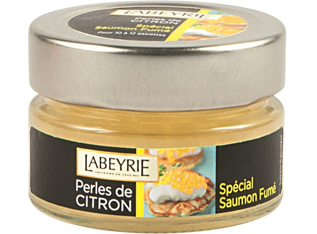 Perles De Citron Pour Saumon Fume