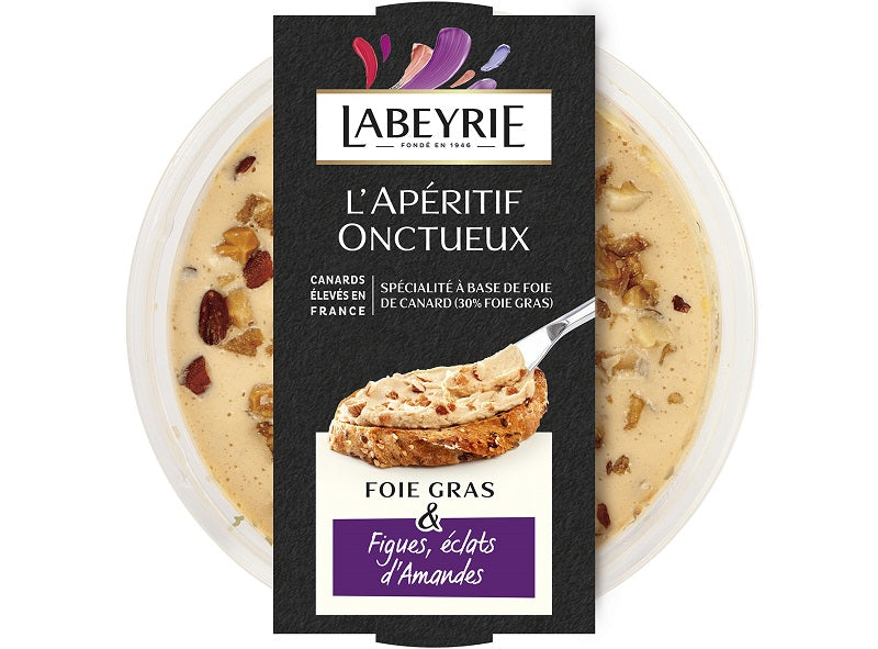 Foie gras aux figues et eclats d’amandes