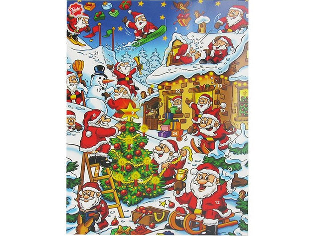 Calendrier de l”Avent pere noel