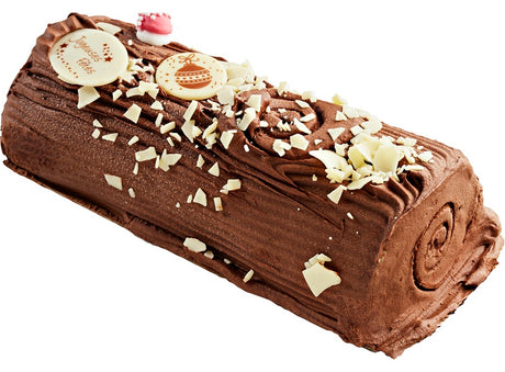 Buche Patissiere A La Creme Au Beurre Et Ganache Chocolat