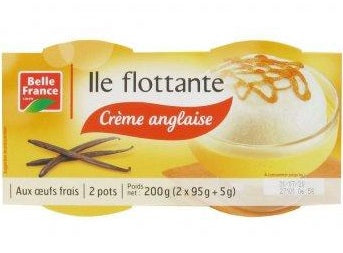 Ile Flottante Creme Anglaise