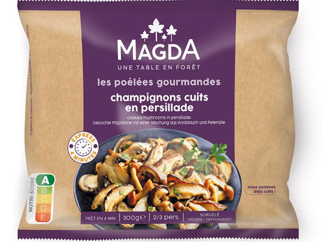 Champignons Cuits En Persillade