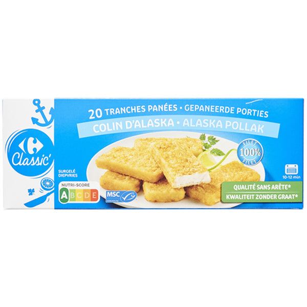 Tranches Panees De Colin D Alaska