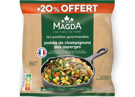 Poelee De Champignons Aux Asperges