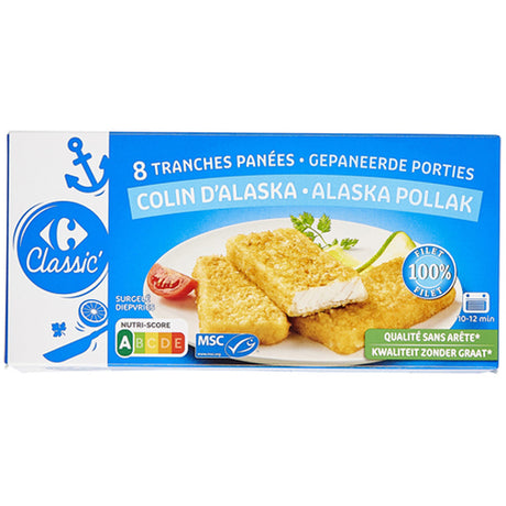 Tranches Panees De Colin D Alaska