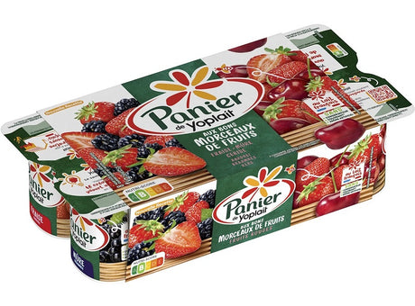 Panier De Yoplait Fruits Rouges