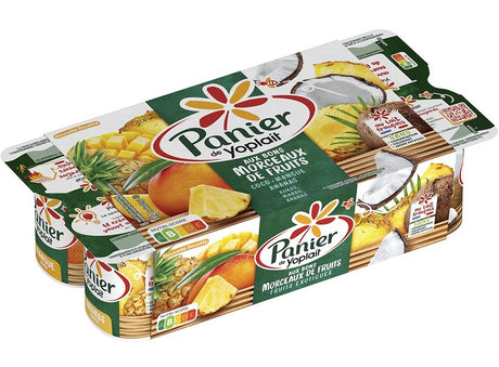 Panier De Yoplait Fruits Exotiques