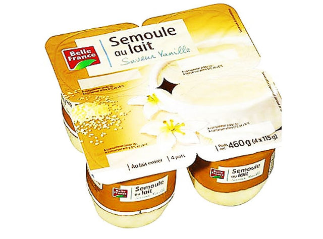 Semoule Au Lait Saveur Vanille