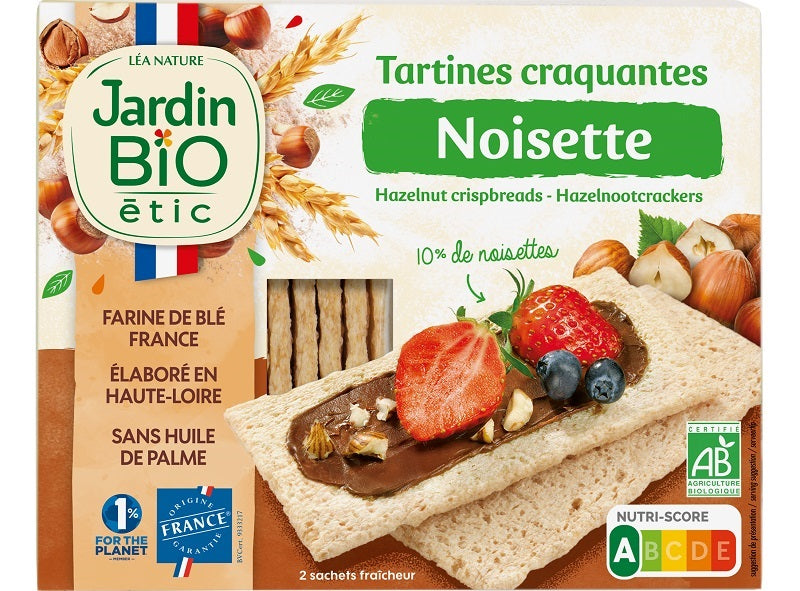 Tartines Craquantes Noisettes Bio