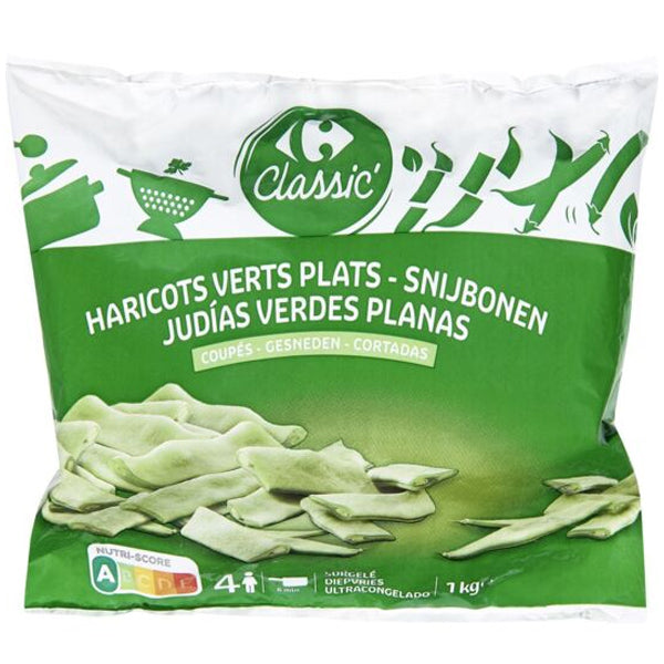 Haricots Verts Plats Coupes