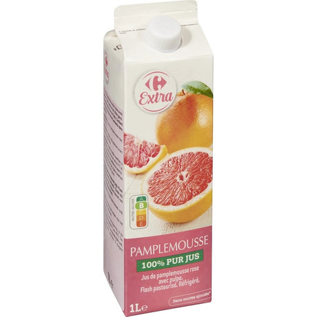Jus De Pamplemousse Rose Avec Pulpe