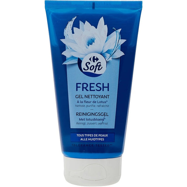 Gel nettoyant visage fleur de lotus