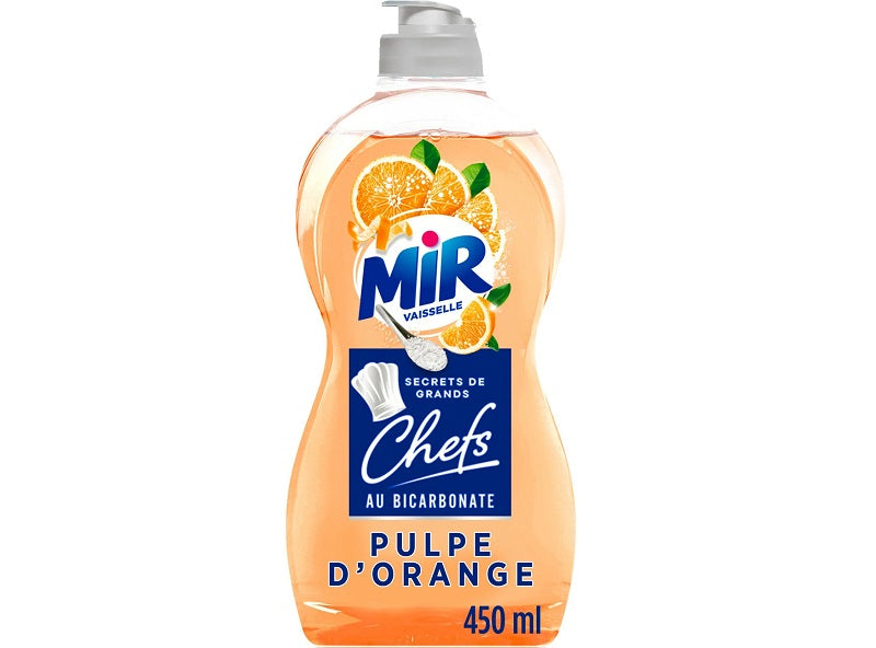 Liquide vaisselle Secrets de Grands Chefs pulpe d’orange