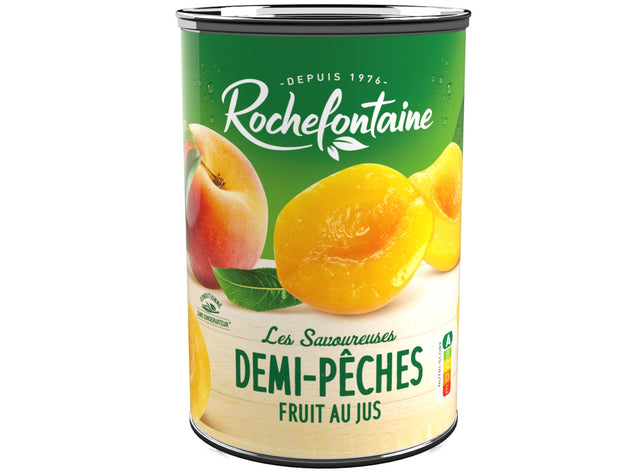 Demi Peches Au Sirop