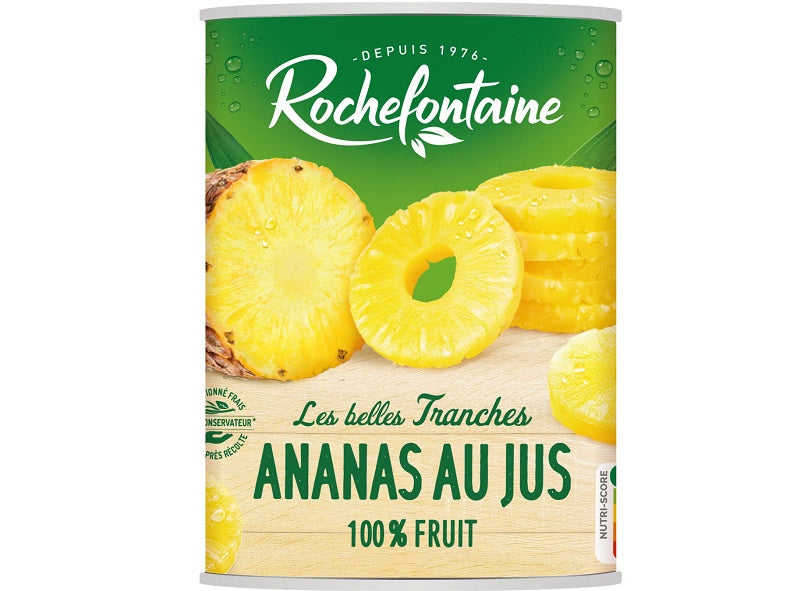 Ananas En Tranches Au Sirop