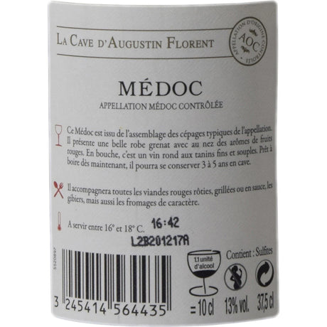 cabernet sauvignon medoc red wine 375 ml (#125595)