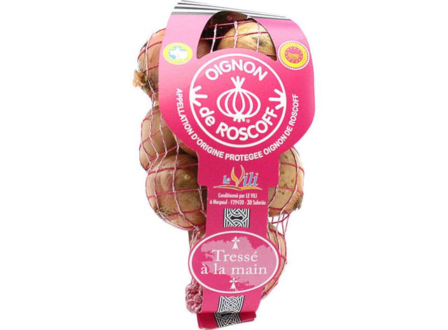 Oignon Rose De Roscoff Tresse Aop