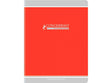 Cahier Pique Rouge, 96 Pages, Grands Carreaux, 24X32Cm, Papier 90G