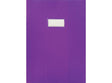 Protege Cahier Violet Avec Etiquette 21X29.7Cm