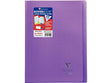 Cahier + Protege Cahier Grands Carreaux, 96 Pages, A4 Violet