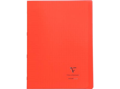 Cahier + Protege Cahier Grands Carreaux, 96 Pages, A4 Rouge