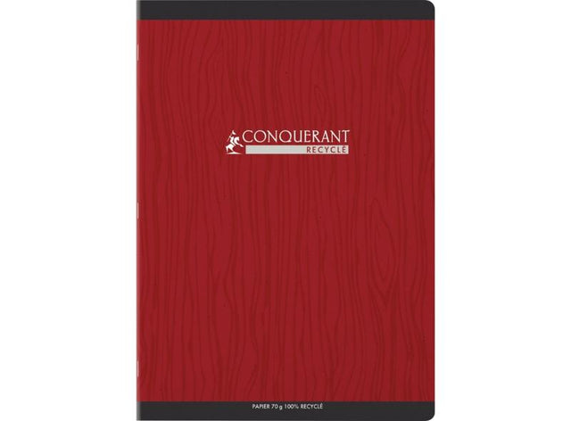 Cahier Pique Rouge, 96 Pages, Grands Carreaux, 21X29.7Cm, Papier 70G