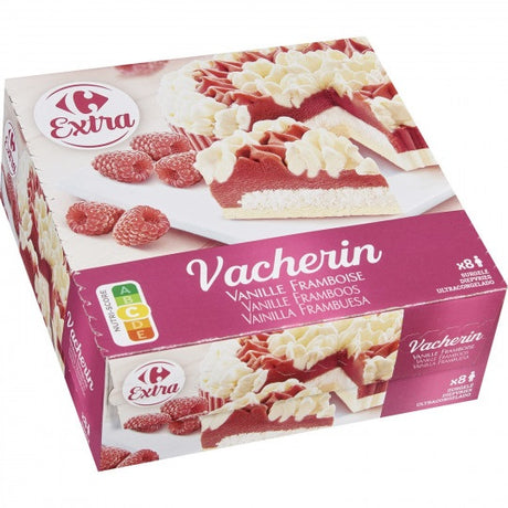 Vacherin Framboise Et Meringue Croquante