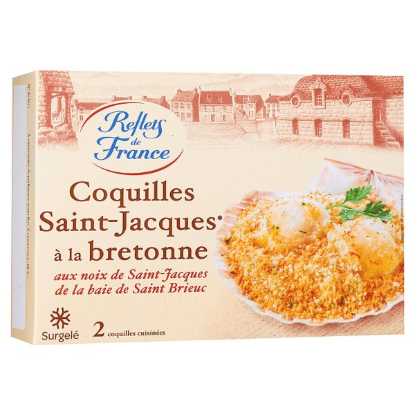 Coquilles Saint-Jacques A La Bretonne