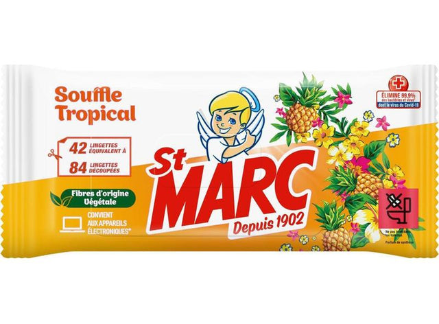 Lingettes Nettoyantes Souffle Tropical