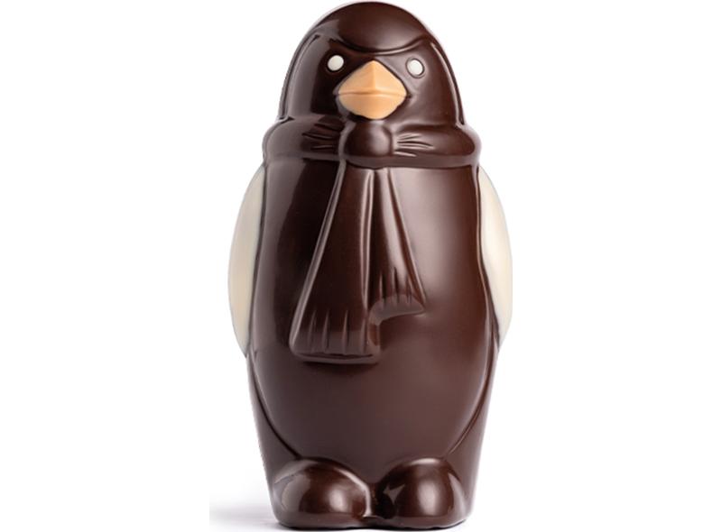 Moulage Bankiz Le Pingouin Au Chocolat Noir Decore
