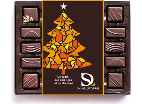 Assortiment De Chocolats Fins 100% Noirs