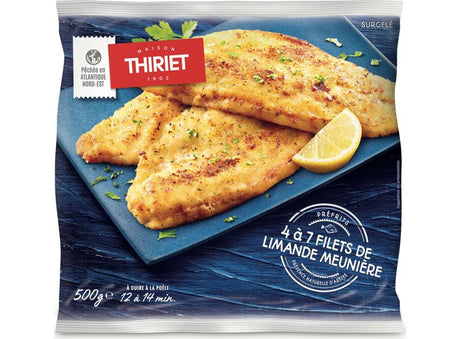 Filets De Limande Meuniere Citron-Persil, Prefrits