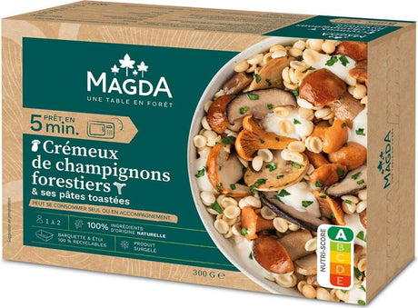 Cremeux De Champignons Forestiers Et Ses Pates Toastees