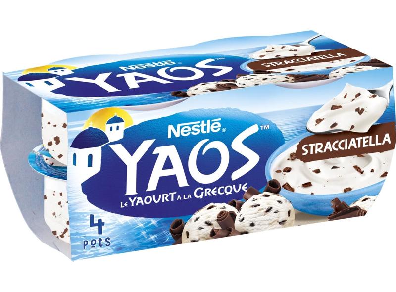 Yaourt a la grecque stracciatella YAOS