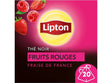 The Noir Fruits Rouges A La Fraise De France
