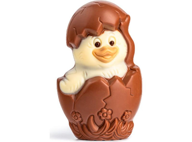 Moulage Artisanal Plume Au Chocolat Au Lait Decore