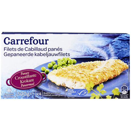 Filets De Cabillaud Pane