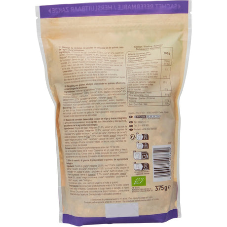 org choc quinoa cereal 375g (#118291)