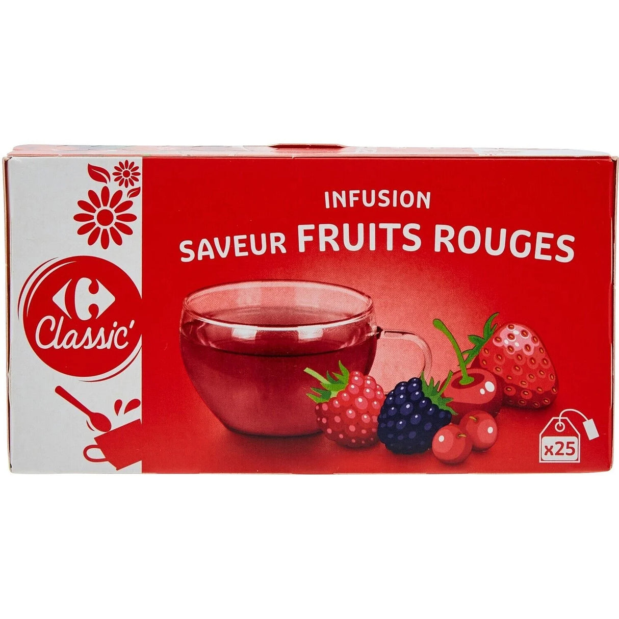 RED FRUIT HERBAL TEA 25PC CRF (#118181)