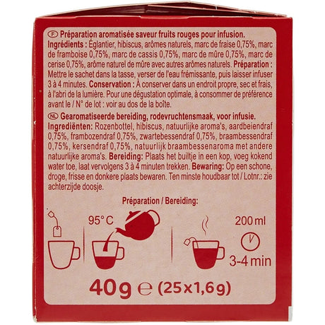 RED FRUIT HERBAL TEA 25PC CRF (#118181)