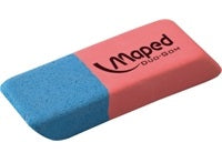 Gomme Bicolore Encre/Crayon Petit Modele