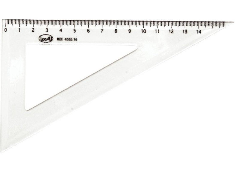 Equerre 13Cm - Angles 90/60/30 Degres